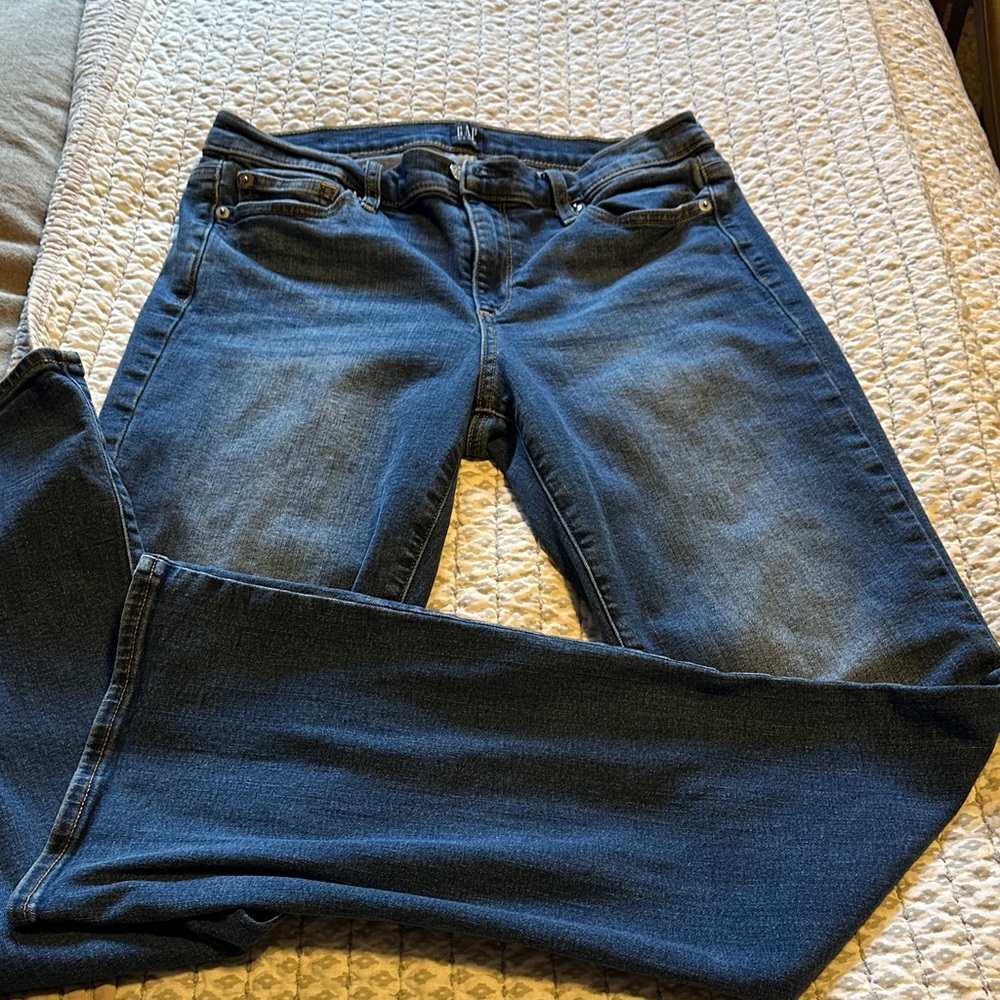 GAP Women's Dark Blue bootcut Jeans